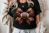 Football Coquette Bow | PNG Sublimation File