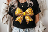 Sequin Softball Bow | PNG File