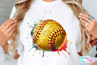 Sequin Softball | PNG File