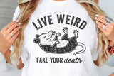 Live Weird | Funny PNG Print File