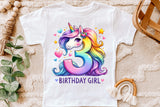 Birthday Girl Third Birthday | PNG Print File