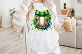 Baseball With Bow | PNG Sublimation File