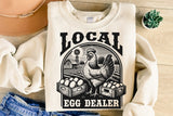 Local Egg Dealer | PNG Sublimation File