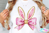 Easter Bow With Ears | Easter PNG FIle