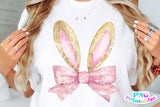 Easter Bow With Ears | Easter PNG FIle