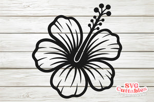 Hibiscus Flower | SVG Cut File