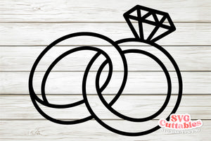 Wedding Rings | SVG Cut File