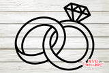 Wedding Rings | SVG Cut File
