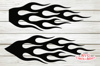 Auto Flames | SVG Cut File