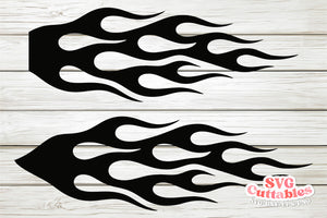 Auto Flames | SVG Cut File