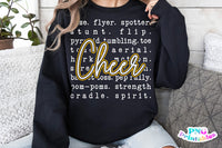 Cheer Word Art | Cut File