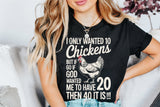 Then 40 It Is | Chicken SVG Cut File