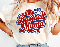Baseball Mama | Baseball Template 0075 | SVG Cut File