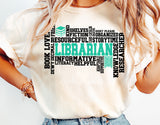 Librarian Word Art | SVG Cut File