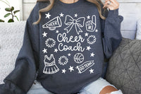 Cheer Coach Doodle | SVG Cut File