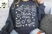 Cheer Mom Doodle | SVG Cut File