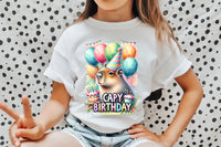 Capybara Birthday | PNG Print File