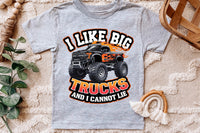 I Like Big Trucks | Toddler SVG Cut File