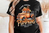 Farm Fresh Pumpkins | Fall Sublimation PNG