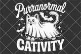 Purranormal Cativity | Halloween SVG Cut File