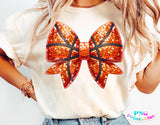 Sequin Basketball Bow | PNG Print File