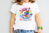 Birthday Girl Dragon | PNG Print File