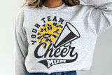 Cheerleader Mom Template | SVG Cut File