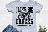 I Like Big Trucks | Toddler SVG Cut File