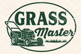 Grass Master | Funny SVG Cut File