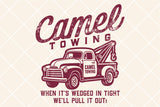 Camel Towing | Funny SVG Cut File
