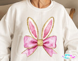 Easter Bow With Ears | Easter PNG FIle