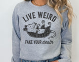 Live Weird | Funny PNG Print File