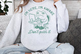 I'm Here I'm Awake | Funny Mens SVG Cut File