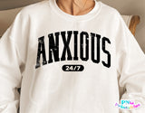 Anxious 24/7 | SVG Cut File