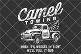 Camel Towing | Funny SVG Cut File
