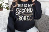 This Is My Second Rodeo | Funny SVG Cut File