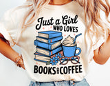 Books and Coffee | Book SVG Cut File
