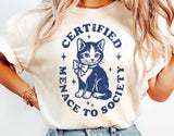 Certified Menace to Society | Funny SVG Cut File