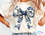 Chinoiserie Bow | PNG Sublimation File