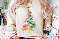 Abstract Christmas Tree | Sublimation PNG