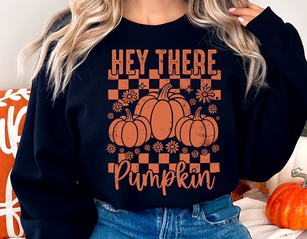 Hay There Fall Hey There Pumpkin | Fall SVG Cut File | svgcuttablefiles