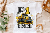 1st Birthday Dump Truck | PNG Print File