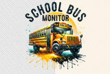School Bus Monitor | Occupation PNG Cut File