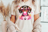 Dachshund Blowing Bubble | PNG Sublimation File