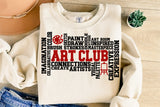 Art Club Word Art | SVG Cut File