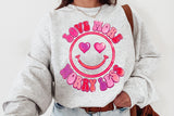 Love More Worry Less | PNG Sublimation File
