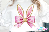 Easter Bow With Ears | Easter PNG FIle