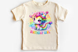 Birthday Girl Dragon | PNG Print File