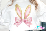 Easter Bow With Ears | Easter PNG FIle