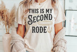 This Is My Second Rodeo | Funny SVG Cut File